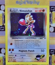 Pokemon Rocket's Hitmonchan Gym Heroes Holo Rare 11/132 Holo Swirl on eBay
