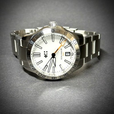 Christopher Ward | C63 Sealander GMT MK2 | White | 39mm | 2026 | *Mint A+++*