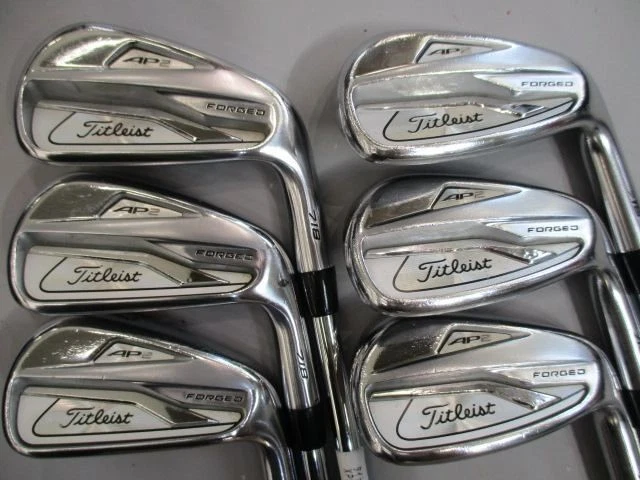 Titleist AP2 718 Iron Set 6pcs 5-PW AMT TOUR WHITE Flex S200 | eBay