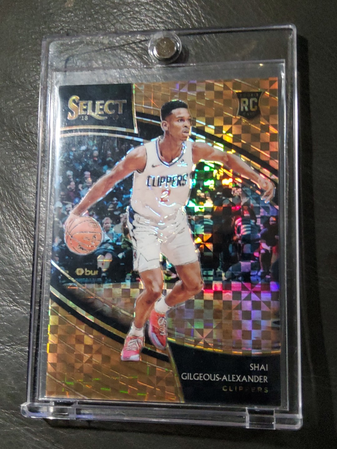 2018  Select Shai Gilgeous-Alexander RC Courtside Copper Prizm 22/60 OKC MVP