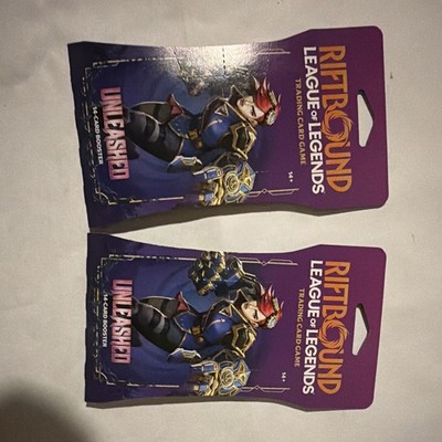 Riot Games Riftbound LoL TCG Unleashed 2x 14-Card Booster Packs English 14+