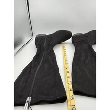 Kenneth Cole New York Stanford Black Knee High Boots Size 8