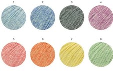 Naehecke2004,LANA GROSSA COTTON MÉLANGE, ca. 140 m / 50 g