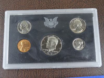 1971-S US Mint Proof Set 5 Coin Set OGP Original Government