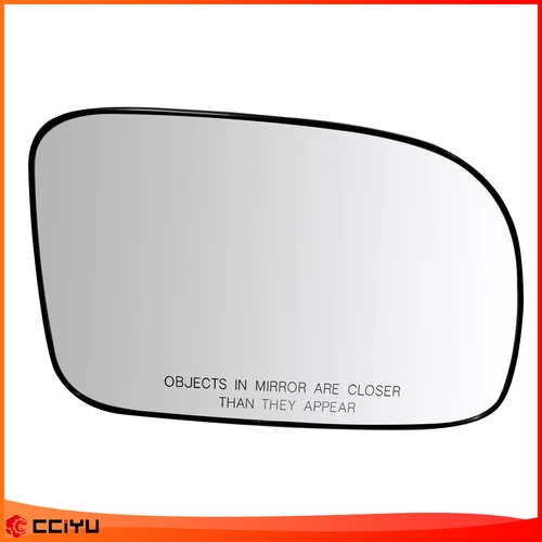 Door Mirror Glass W/Plate Passenger Side For 07-12 Hyundai Santa