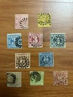 German States - Bavaria 1800's Numeral In Lot Of 10 Stamps - High Catalogue Valu — photo 1