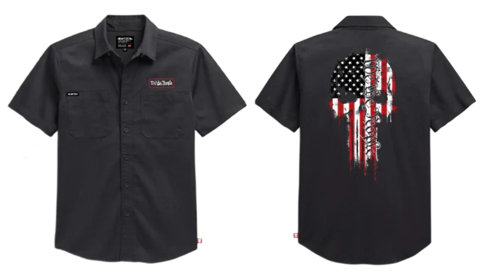 Howitzer Style Men's Button Down Woven We Skull Military Grunt MFG
Opens in a new window or tab