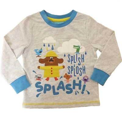 Boys Hey Duggee Long Sleeve Top Official Licensed Kids T-Shirt Ages 1-6 Years