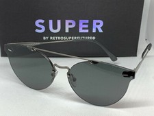 RetroSuperFuture Tuttolente Giaguaro Black Sunglasses L0Q 53mm NEW