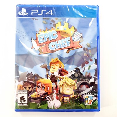 Epic Chef Sony PlayStation 4 Hole Punched Brand New Factory Sealed