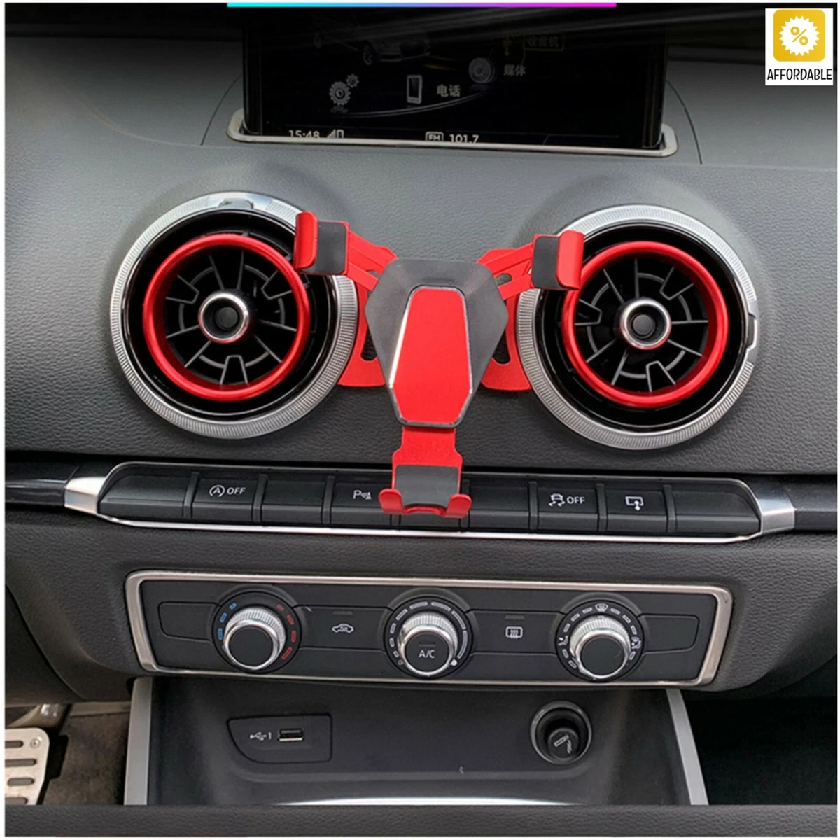 Audi a3 air 2024 vent phone holder