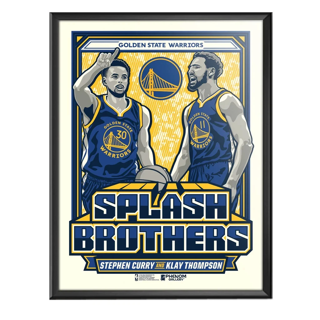 Phenom Gallery Golden State Warriors Splash Brothers Poster