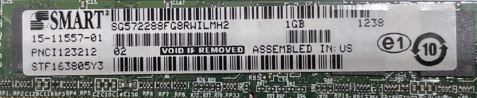 CISCO 15-11557-01 Smart 1GB PC2-5300  DDR2-667MHz ECC Registered RAM 244-Pin - Image 2 of 2