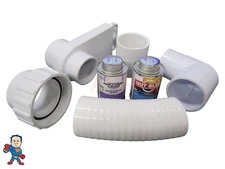 Hot Tub 2" 90° Pump Union To Plumbing Glue Connection Kit Spa Union