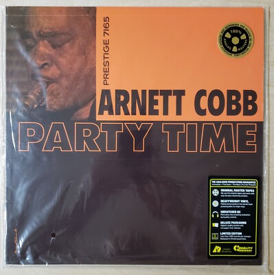 Arnett Cobb Party Time Analogue Productions Prestige Sealed 180g Vinyl AAA 