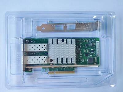 Intel X520-DA2 10 Gigabit 10GBe SFP Dual Port Ethernet Server Network Adapter
