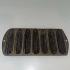 Lodge Vintage Cast Iron  Corn Stick Pan 7 Cavities  27C2 Great Condition