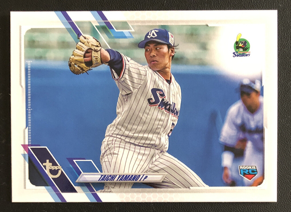 タレントカード RT-142751 2021 Topps Nippon Taichi Yamano RC Tokyo SP /99 Vintage Stock Card