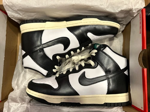 Nike Dunk High Retro "Vintage Black" Panda - Men’s Size 9.5
