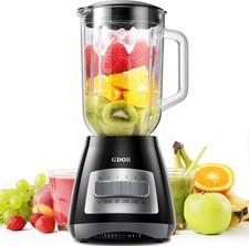 GDOR Blender for Kitchen, 700W Peak Power Smoothie Blender with 1.5L Glass Jug,9