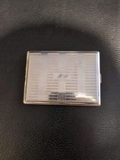 Silver Plated German Art Deco Cigarette Case