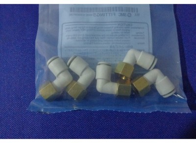 $C01  1Bag/5pcs SMC KQ2LF10-04A KQ2LF1004A Fittings   #vn