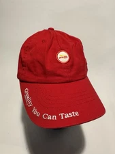 In-N-Out Burger Hat Cap Strap Back Employee Uniform Red Quality You Can Taste