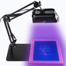 Dorhui 60W UV LED Exposure Unit for Screen Printing, Stand, Black