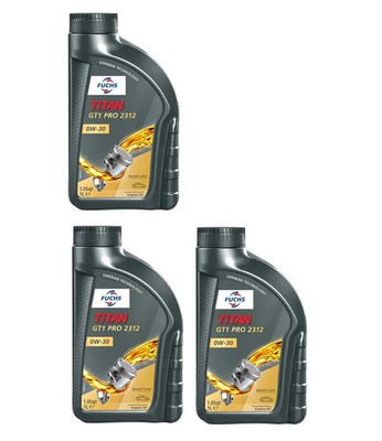Motoröl Fuchs Titan GT1 Pro 2312 0W-30 3Liter ACEA C2 PSA B71 2312