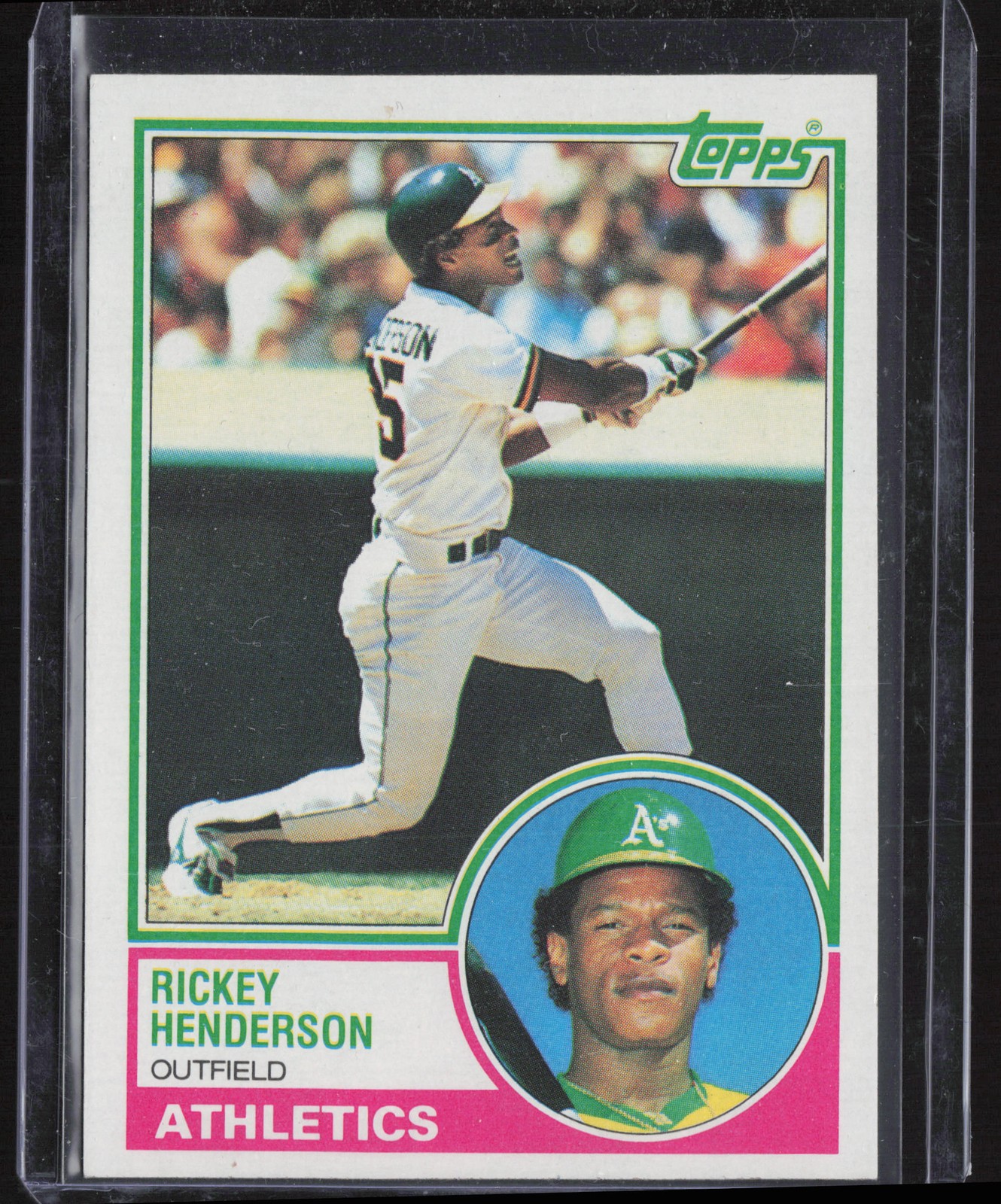 1983 Topps #180 Rickey Henderson