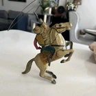 Marx The Lone Ranger Tin Wind-Up Cowboy Toy 1938 Vintage Western Functioning