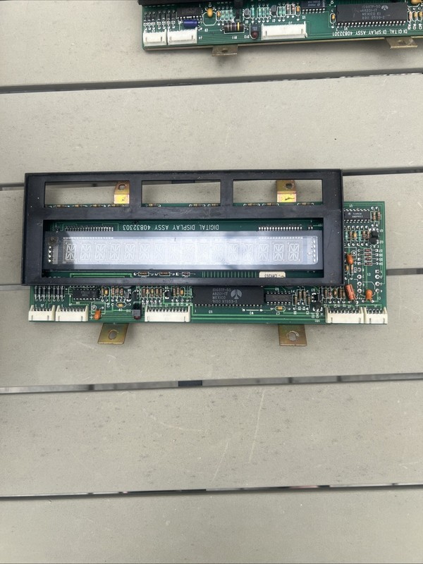 rowe cd-100a cd-100b arcade jukebox display pcb #40832303