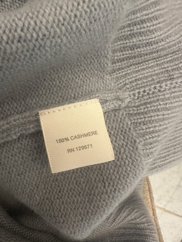 Naked Cashmere blue 100% cashmere long sleeve cardigan size UK14/US10 - Picture 5 of 5