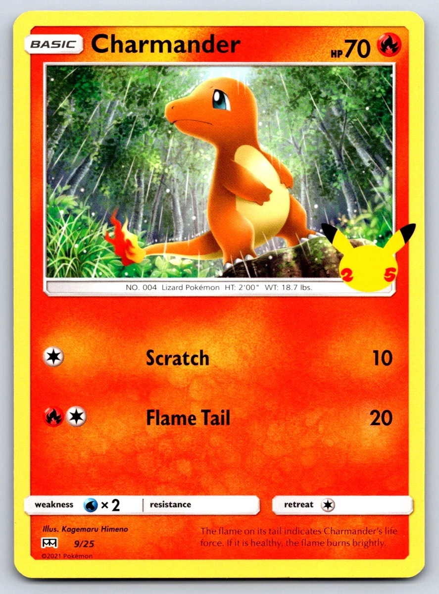 Charmander 009/025 McDonald's 25th Anniversary for sale | eBay
