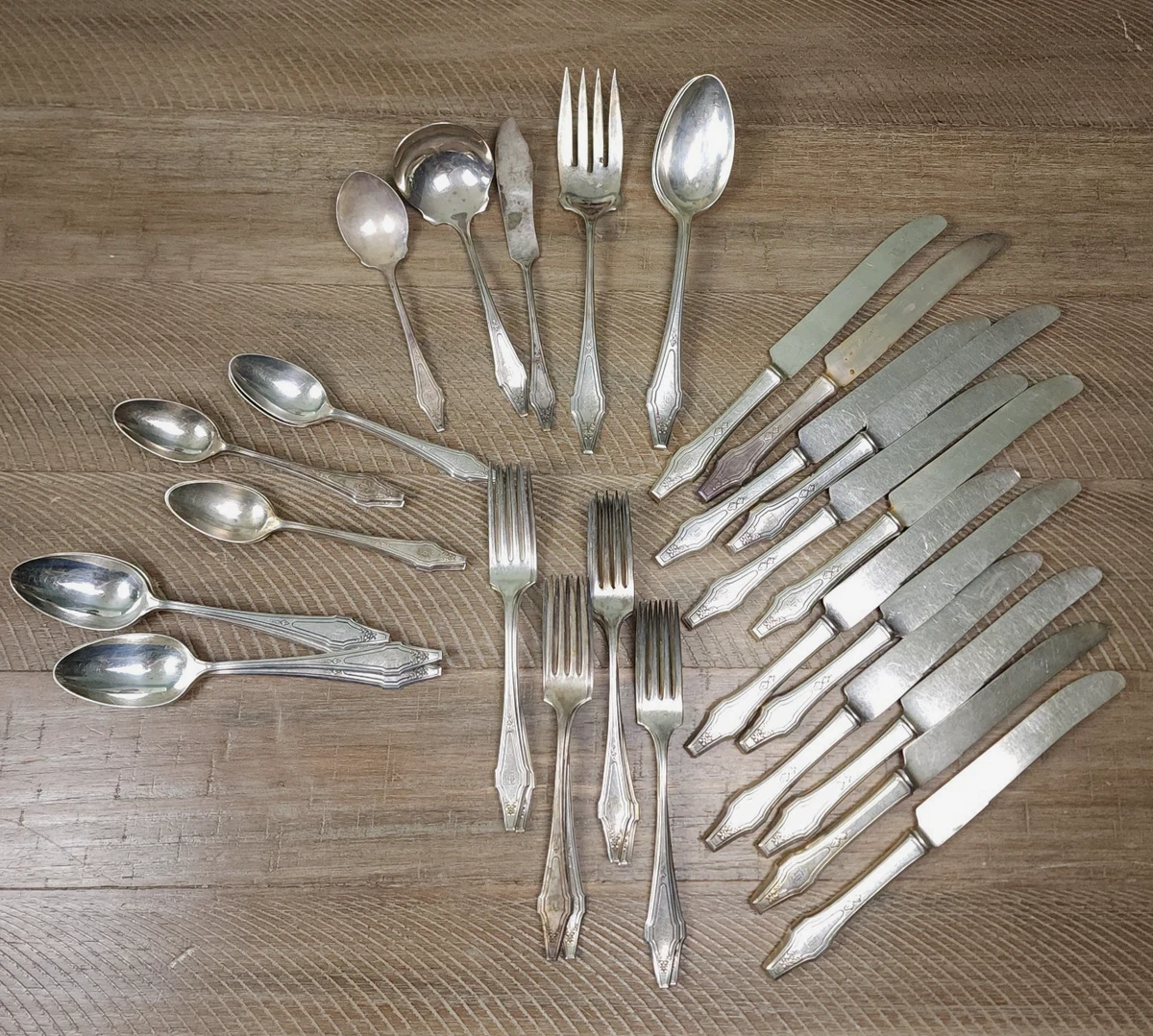 Holmes & Edwards 1900-1940 Flatware-Place Setting Antique US