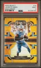 2023 PANINI SELECT GOLD PRIZM #34 JAHMYR GIBBS ROOKIE RC 6/10 PSA 9