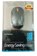 BORND E220 Energy saving Wireless 2.4G Optical Mouse NEW