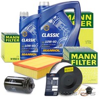 Mann Inspektionspaket FÜR VW California Camper Transporter T4 BUS 2.4 D 2.5 TDI