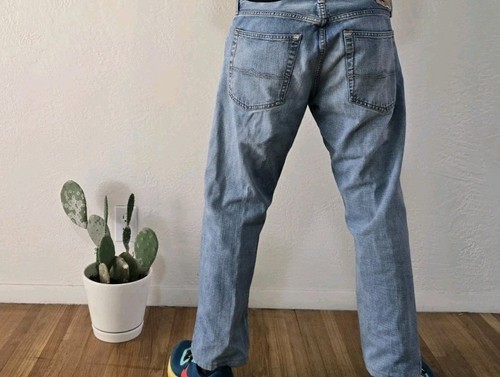 Denim & Supply Ralph Lauren Blue Denim Straight Faded Jeans Mens Size 36 X 25.5 - Picture 3 of 5