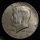 1965 P Kennedy Silver Half 40%