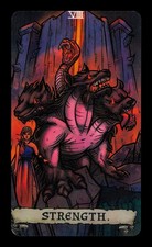 Strength Ghoulish Gary's Terror Tarot Card Single