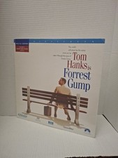 Forrest Gump Widescreen Deluxe Edition Laserdisc, 1995 Tom Hanks  Insert,gr