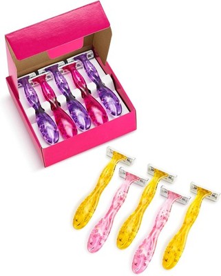 BiC Miss Soleil Colour Collection Damen-Einwegrasierer mit Dreiklingen 10er Pack