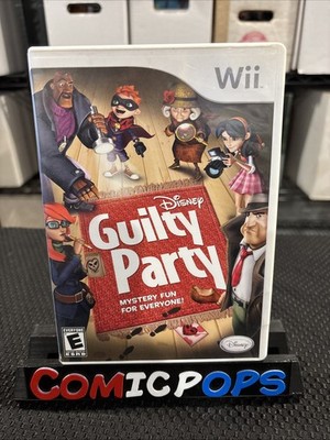 Disney Guilty Party (Nintendo Wii, 2010) Pre-Owned