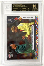 2025 TOPPS NOW UEFA NATIONS LEAGUE #8 RONALDO/YAMAL BGS 10 BLACK LABEL