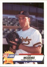 Kevin McGehee 1993 Fleer ProCards #1513 RC Phoenix Firebirds *AutographDen*