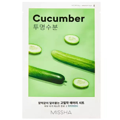 Missha Hydrating Cucumber Sheet Mask, 1 Stück