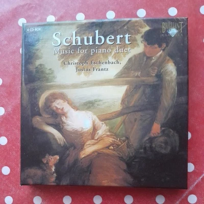 SCHUBERT Works for Piano Duet CHRISTOPH ESCHENBACH & JUSTUS FRANTZ  4cd classic. - Image 1 of 4