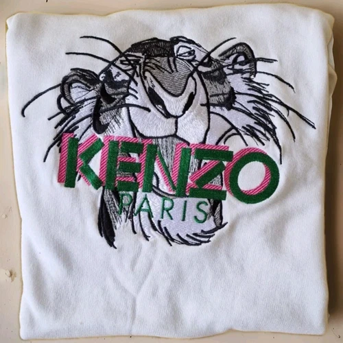 Rara Felpa Kenzo con Cappuccio XL Shere Khan Libro della Giungla Disney