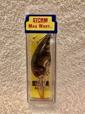 PreRapala Storm Magnum Wiggle Wart… ~ AV86 Phantom Green Crawfish…NIB…Rare